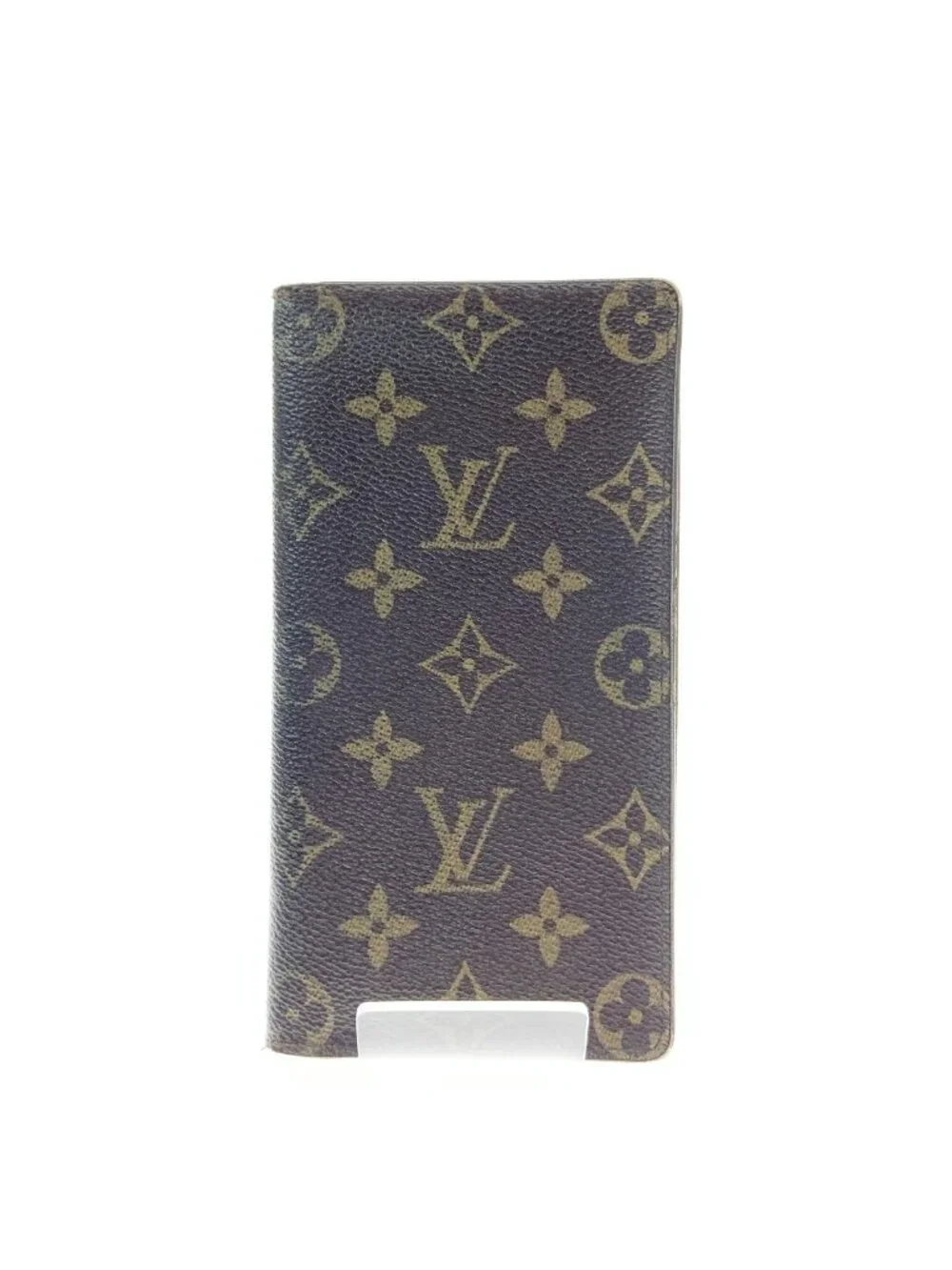 Louis Vuitton Monogram Porto Cartes Credit Bifold Long Billfold Brown Wallet